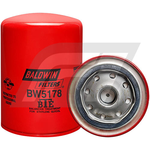 BW5178 Filtro Refrigerante Baldwin Mack Camiones Reemplaza Mack 21938497 2191P554860 25MF314 25MF3148 25MF314A 25MF314B 25MF428 25MF428A 25MF435 25MF435A 25MF435B 24428 P554860 WF2015 XC4428 AW475SP WPR393