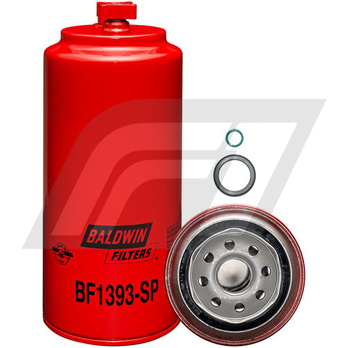BF1393-SP Filtro Separador de Agua y Combustible Baldwin Ford Camiones con motores Cummins Cargo 1721 y otros Reemplaza Cummins 3355903 3353904 33985 P555001 FS1015 XS3242 AS1249SP A1259 WPS7177 FLP411 S3242