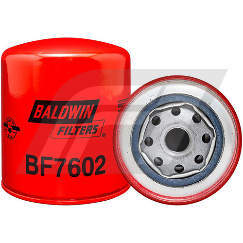 BF7602 Filtro de Combustible Baldwin Chevrolet Camiones con motores Isuzu Reemplaza GM 15511627 94039451 94051085 94054192 94392474 95628735 97714339 33382 33398 39063 P552564 P550410 FF226 FF5104 A7602 WP8263 FLP388 FLP353