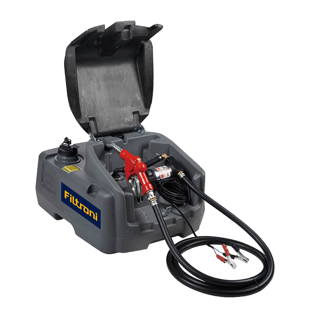 XE4100P FILTRONI Tanque para Diesel de 100L con Bomba 12V DC y Pistola Surtidor