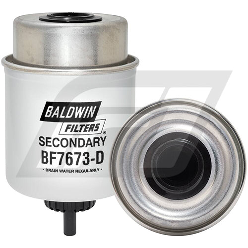 BF7673-D Filtro Separador de Agua y Combustible Baldwin John Deere Maquinarias Reemplaza John Deere RE50455 RE58367 RE62418 33531 P551423 P550351 FS19516  WPS7407A