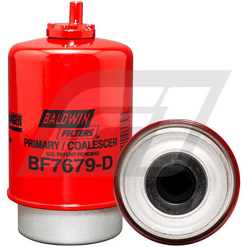 BF7679-D Filtro Separador de Agua y Combustible Baldwin John Deere Maquinarias Reemplaza John Deere RE62424 WF10087 33533 P551430 P551723 P551431 FS19555 FS19858