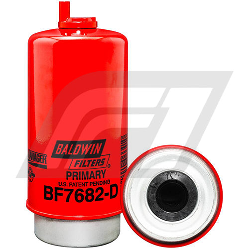 BF7682-D Filtro Separador de Agua y Combustible Baldwin John Deere Equipos Reemplaza John Deere RE62423 RE65431 33549 P551723 P551431 FS19810