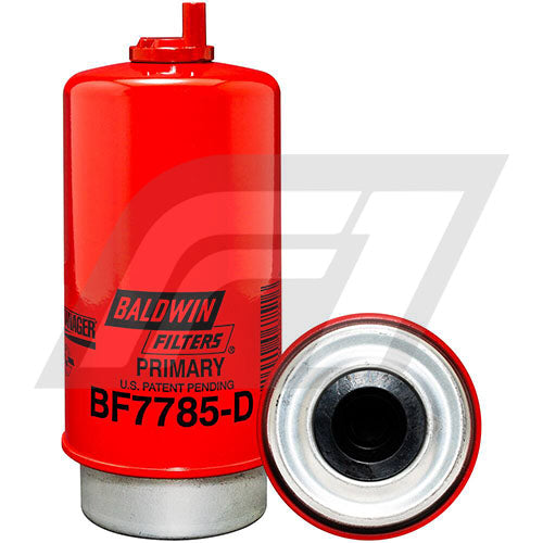BF7785-D Filtro Separador de Agua y Combustible Baldwin John Deere Equipos Reemplaza John Deere RE509036, RE517180 33977 WF10096 P551435 FS19906