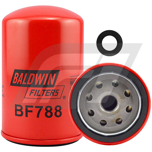 BF788 Filtro de Combustible Baldwin Ford Cargo 1721 815 F8000 F7000 Reemplaza Cummins 931063 3831063 3890707 3903640 3931063 33358 P550440 FF42000 53C0052 FF4013 FF4062 FF5018 FF5052 XF3358 A33358 A243004 WP4102 FLP343