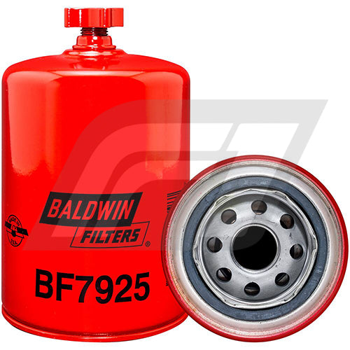 BF7925 Filtro Separador de Agua y Combustible Baldwin Caterpillar Equipos Reemplaza Caterpillar 1R1804 WF10417 P551354 FS20009