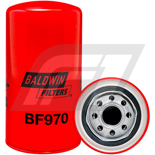 BF970 Filtro de Combustible Baldwin Cummins Equipos Reemplaza Cummins 154700 154709 154710 154711 154744 156171 158172 212013 252811 891733 3300901 33115 33352 33341 P557440 FF185 XF3352 A23 A1P2299 A23L39 WP1104 FLP411S
