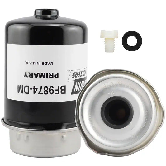 BF9874-DM Filtro Separador de Agua y Combustible Baldwin John Deere John Deere Power Tech 4045DFM 4045TFM Equipos marinos Reemplaza John Deere RE521248 33988 P551434 FS19977