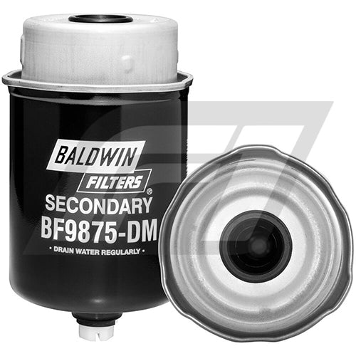BF9875-DM Filtro Separador de Agua y Combustible Baldwin John Deere John Deere Power Tech 4045DFM, 4045TFM Equipos marinos Reemplaza John Deere RE520842 33842 P551421 FS19990