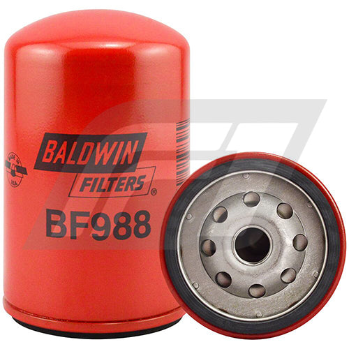 BF988 Filtro de Combustible Baldwin Ford Cargo 1721 815 F8000 F7000 Reemplaza Cummins 931063 3831063 3890707 3903640 3931063 3931065 4080713 84557099 11E170010  33358 P550440 P553004 FF42000 53C0052 FF4013 FF4062 XF3358 A33358 A243004 WP4102 FLP343