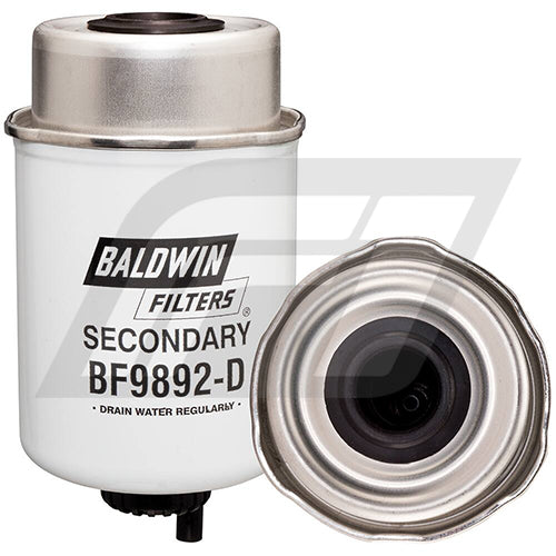 BF9892-D Filtro Separador de Agua y Combustible Baldwin John Deere Equipos Reemplaza John Deere RE544394 WF10083 P551424 FS20073