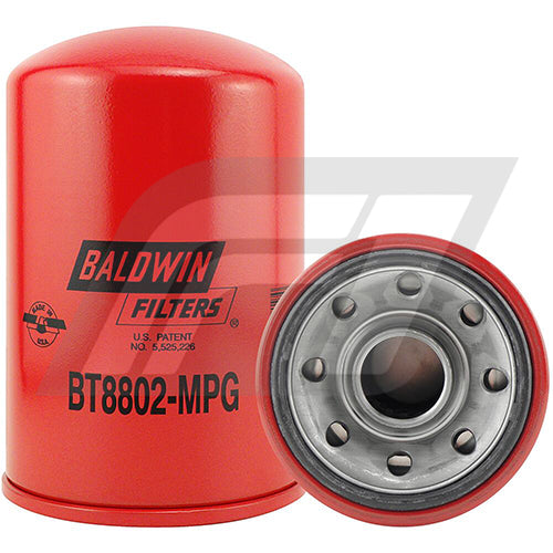 BT8802-MPG Filtro Hidraulico Baldwin John Deere Equipos Reemplaza John Deere AT103193 51565 P551242 HF6802