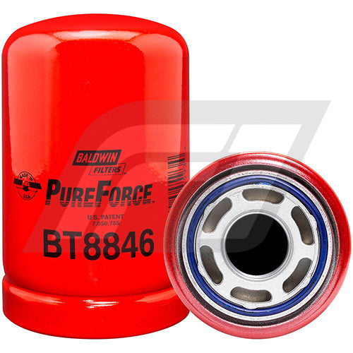 BT8846 Filtro Hidraulico Baldwin Case Equipos Reemplaza Case D122562 51447 51451 P163542 HF6572