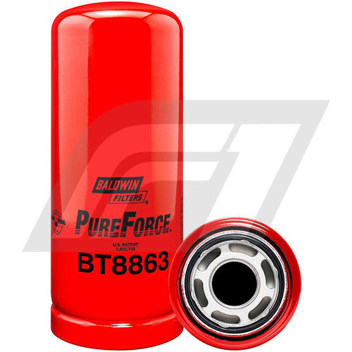 BT8863 Filtro Hidraulico Baldwin Timberjack Equipos Reemplaza Case D89909 51495 P170949 HF6555