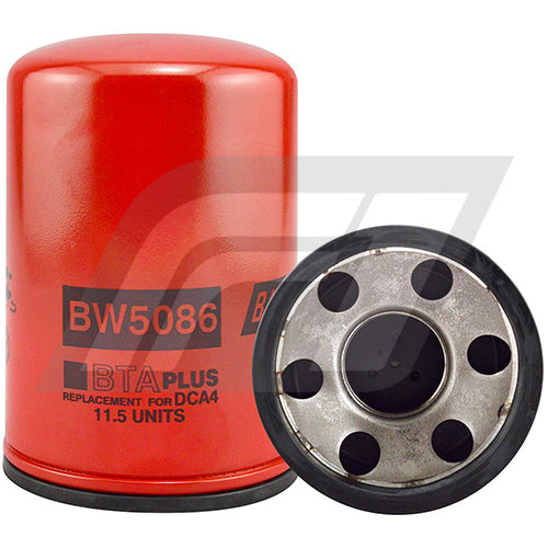 BW5086 Filtro Refrigerante Baldwin Cummins Equipos Reemplaza Cummins 3680433 24112 P550866 WF2126