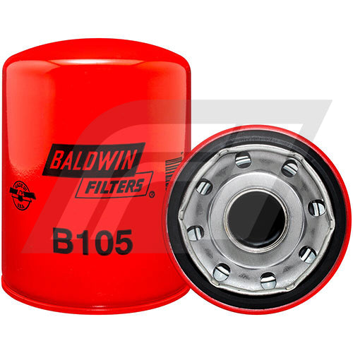 B105 Filtro de Aceite Baldwin Chevrolet NPR Reemplaza Isuzu 156071590 51810 P550947 LF3333SC LF3363SC LF3541 XL1810 A7041SP A105 A105SP A010 W3690