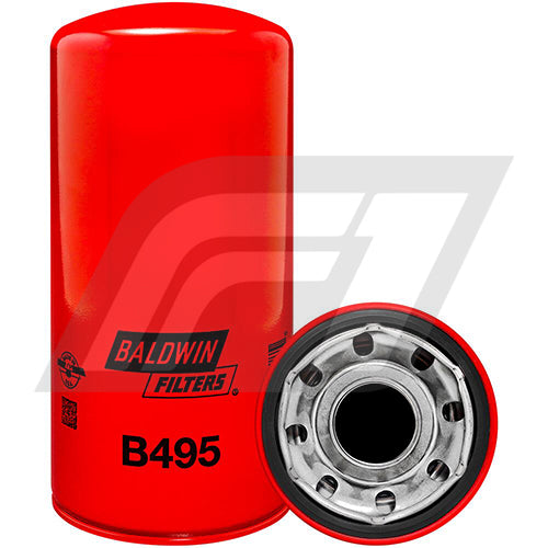 B495 Filtro de Aceite Baldwin Freightliner Columbia CL Reemplaza Detroit Diesel 23518480 51971 P552100 LF3620 XL1971 A495SP W7405A OLP165