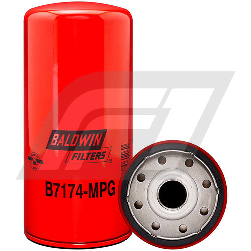 B7174-MPG Filtro de Aceite Baldwin Iveco Stralis HD 450S38T 570S42T 6X2 740S42T 6X4 Reemplaza Iveco 99445200 57299 P550639 HF28853 XL7299 A7174SP W8944