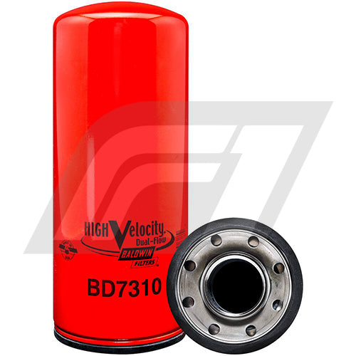 BD7310 Filtro de Aceite Baldwin John Deere Maquinarias varias Reemplaza John Deere RE58935 57777 P550595 LF9010