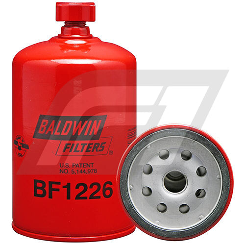 BF1226 Filtro Separador de Agua y Combustible Baldwin Ford Camión Cargo 815 motor Cummins Reemplaza Cummins 1492827 3286503 3831062 3843760 3903202 3931062 3931064 AX1004559 33472 P550248 P550688 FS1251 A1226 A243004DSP WP8043 WP1145 WP4102P FLP396