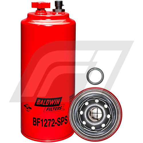 BF1272-SPS Filtro Separador de Agua y Combustible Baldwin Cummins Maquinarias Reemplaza Cummins 3800394 33422 P551122 FS1022