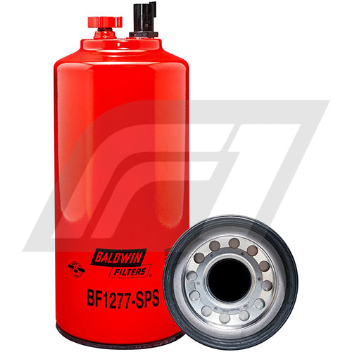 BF1277-SPS Filtro Separador de Agua y Combustible Baldwin Kenworth T600 T800 Motor Cummins ISX Reemplaza Cummins 3101871 3101872 3104081 3331096 4010650 4010651 33423 33488 P551047 FS1007 FS1031 FS1040 FS1041 XS3423 AS1040SP FLP464