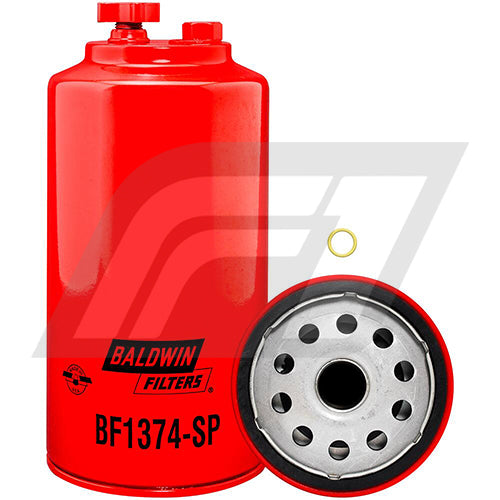 BF1374-SP Filtro Separador de Agua y Combustible Baldwin Caterpillar Excavadoras Reemplaza Caterpillar 1R0781 33751 P551010 FS19968
