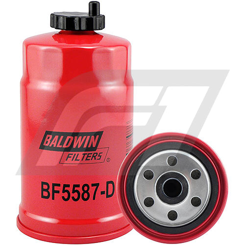 BF5587-D Filtro Separador de Agua y Combustible Baldwin Volvo Equipos Reemplaza Volvo 3976655 39766555 33472 P550588 FS1251 FF5135 XF3472 A1226 A243004DSP WP8043 WP1145 WP4102P FLP396
