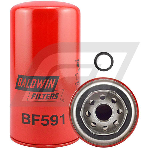 BF591 Filtro de Combustible Baldwin Case Maquinarias Reemplaza Case A77220 33355 P551127 FF5000