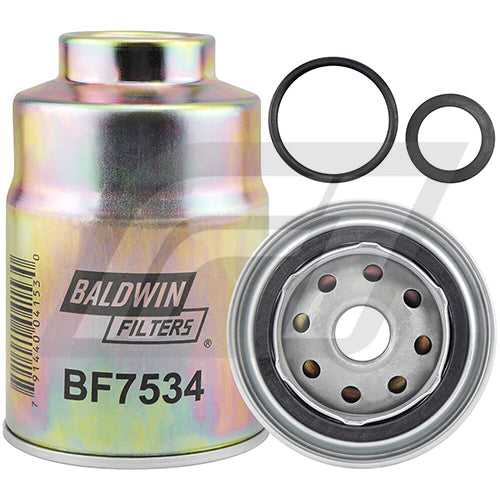 BF7534 Filtro Separador de Agua y Combustible Baldwin Kia Pregio Reemplaza Kia 0K60C23570 K4623570 K46723570 33128 P550390 FF5160 XF3128 AK570SP A4886 FLP301 FLP375 FLP434