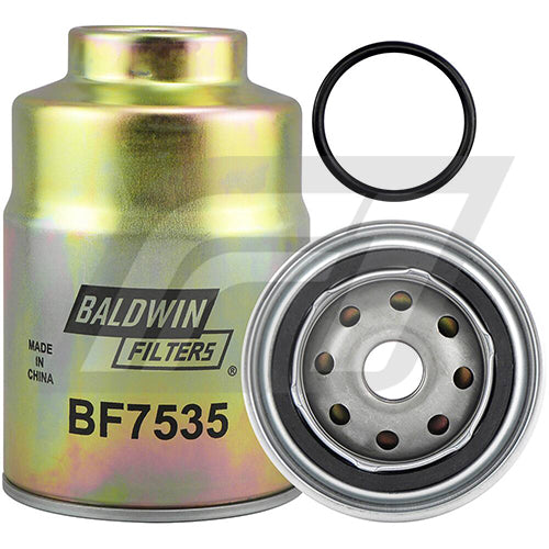 BF7535 Filtro Separador de Agua y Combustible Baldwin Toyota  Dyna Reemplaza Toyota 2300364010 2330064010 2330356040 2330364010 2330364020 2339030180 2339036760 2339064450 2339064480 33138 P550385 FF5159 XF3138 A7533SP A7533DSP FLP300