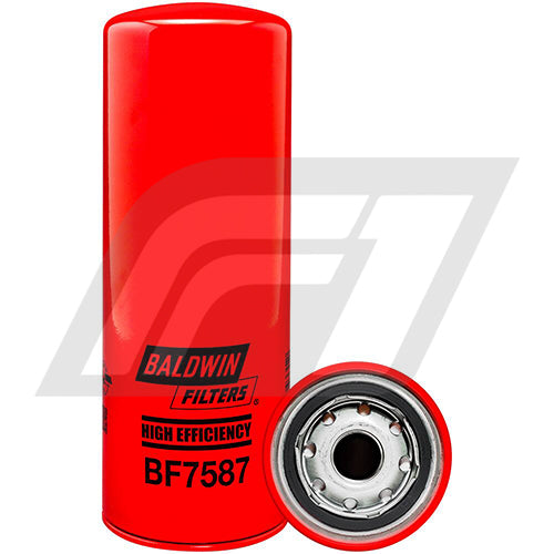 BF7587 Filtro de Combustible Baldwin Kenworth Camiones con motores Caterpillar Reemplaza Caterpillar 1R0749 3089679 33674 33374 P551311 FF5319 XF3374 A614