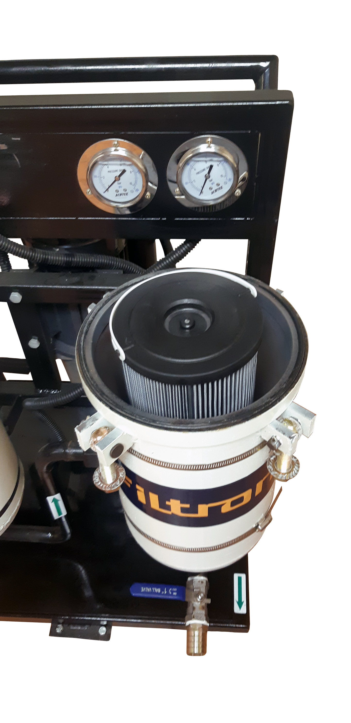XE1920P FILTRONI Sistema Pulidor Portatil 1920 LPH para Combustible Diesel, Lubricantes o Fluidos Hidráulicos  110V AC 10micrones