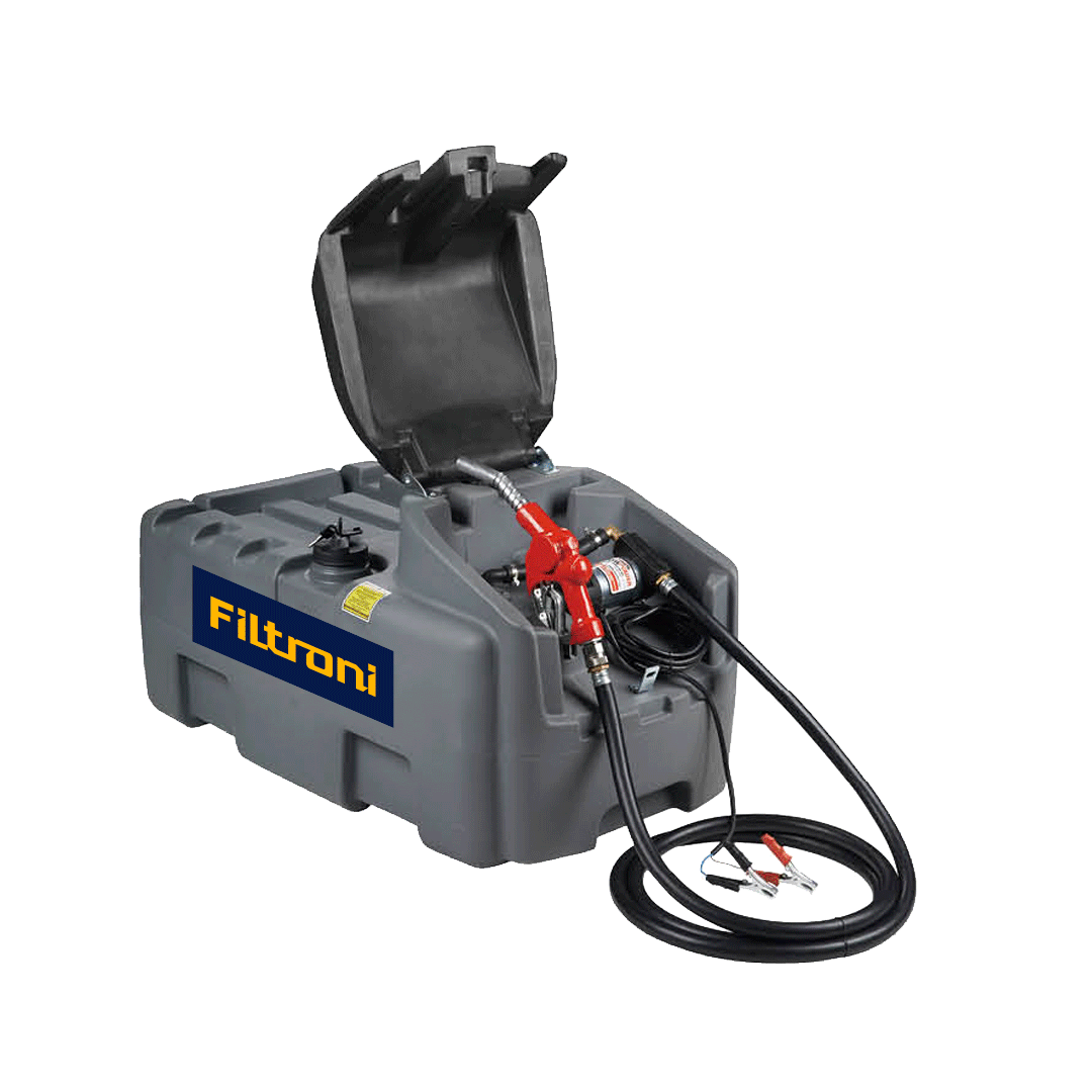 XE4200P FILTRONI Tanque para Diesel de 200L con Bomba 12V DC y Pistola Surtidor