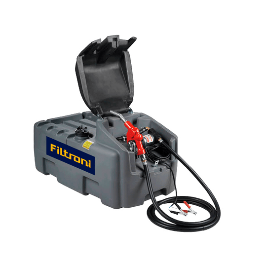 XE4200P FILTRONI Tanque para Diesel de 200L con Bomba 12V DC y Pistola Surtidor