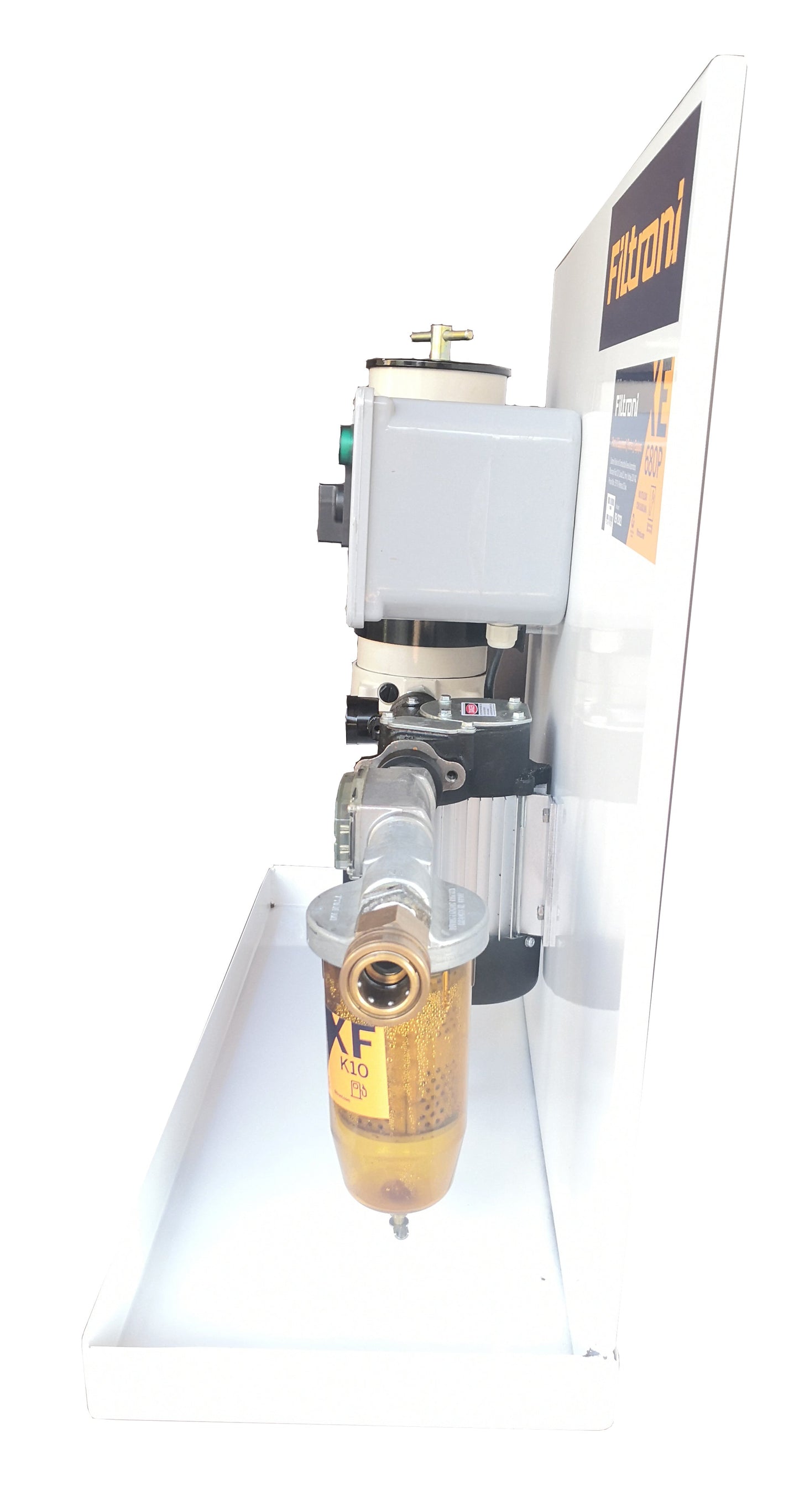 XE680P FILTRONI Sistema Pulidor Automatico de 680 LPH para Combustible Diesel 110V AC con Temporizador