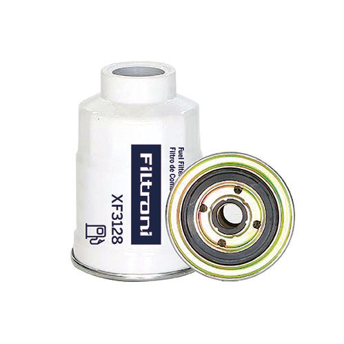 XF3128 FILTRONI Filtro de Combustible Separador Agua Hyunday Camion H-100 Kia Preggio K2700 Isuzu REWARD NMR85H / NKR Numeros de Parte OEM BF7534 FF5160 33128