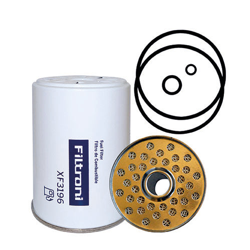 XF3196 FILTRONI Filtro de Combustible tipo cartucho Motores Agricolas Numeros de Parte OEM Wix 33196 (Largo)