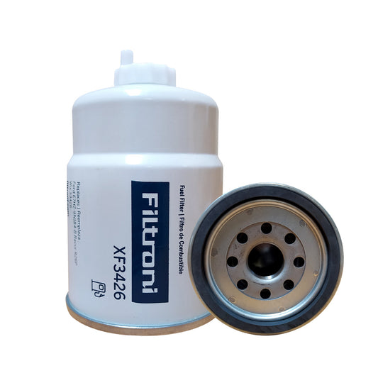 XF3426 FILTRONI Filtro de Combustible Separador de Agua con Drenaje Camiones Ford 7000/8000 Numeros de Parte OEM Racor R26P