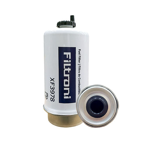XF3978 FILTRONI Filtro de Combustible Fuel Manager ERT con drenaje Numeros de Parte OEM John Deere RE522878 33978 FS19976 P551422 BF7949-D L8868F
