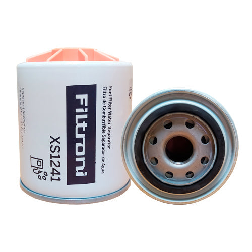 XS1241 FILTRONI Filtro de Combustible Separador de Agua 30mic (Requiere Vaso/Tazon) Motores Cummins Numeros de Parte OEM FS1241