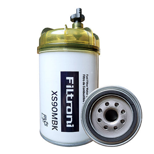 XS90MBK FILTRONI Kit Filtro Combustible Separador de Agua 30mic Incluye Vaso (Tazón) XE1113S Camiones Mercedes LS2638 Iveco Stralis Numeros de Parte OEM Racor R9030MB Mercedes A4570920001 Iveco 7147701 MannFilter WK1060