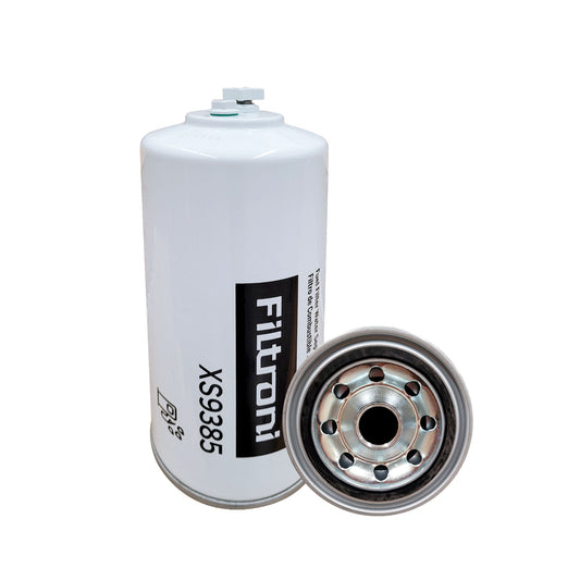 XS9385 FILTRONI Filtro Combustible Separador de Agua con Puerto Sensor y Drenaje Equipos Caterpillar Numeros de Parte OEM 4385385